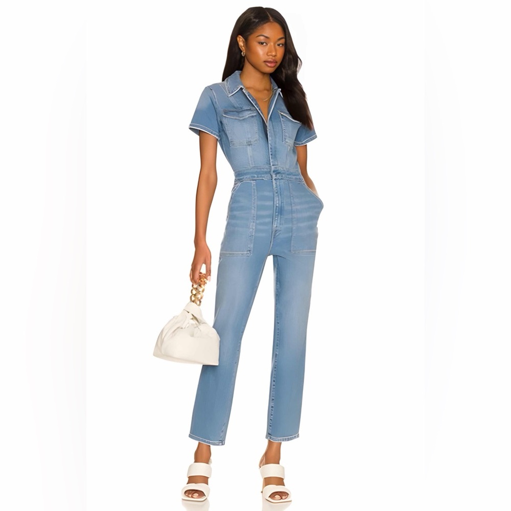 NWT | Good American | Fit For Success Jumpsuit in Blue274 | Sz M